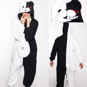 Danganronpa Pyjamas - Monokuma Cosplay Kostüm