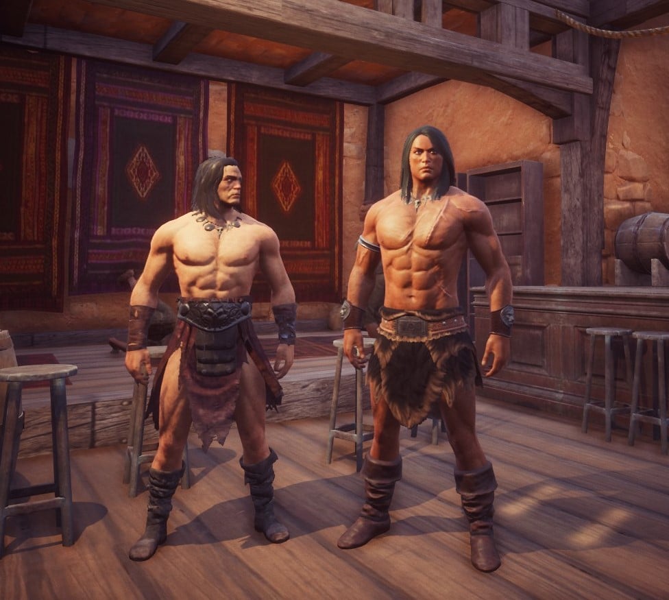 conan exiles conan vs my player conan crom laughs at puny v0 qagh118c3c2b1 - Danganronpa Merch