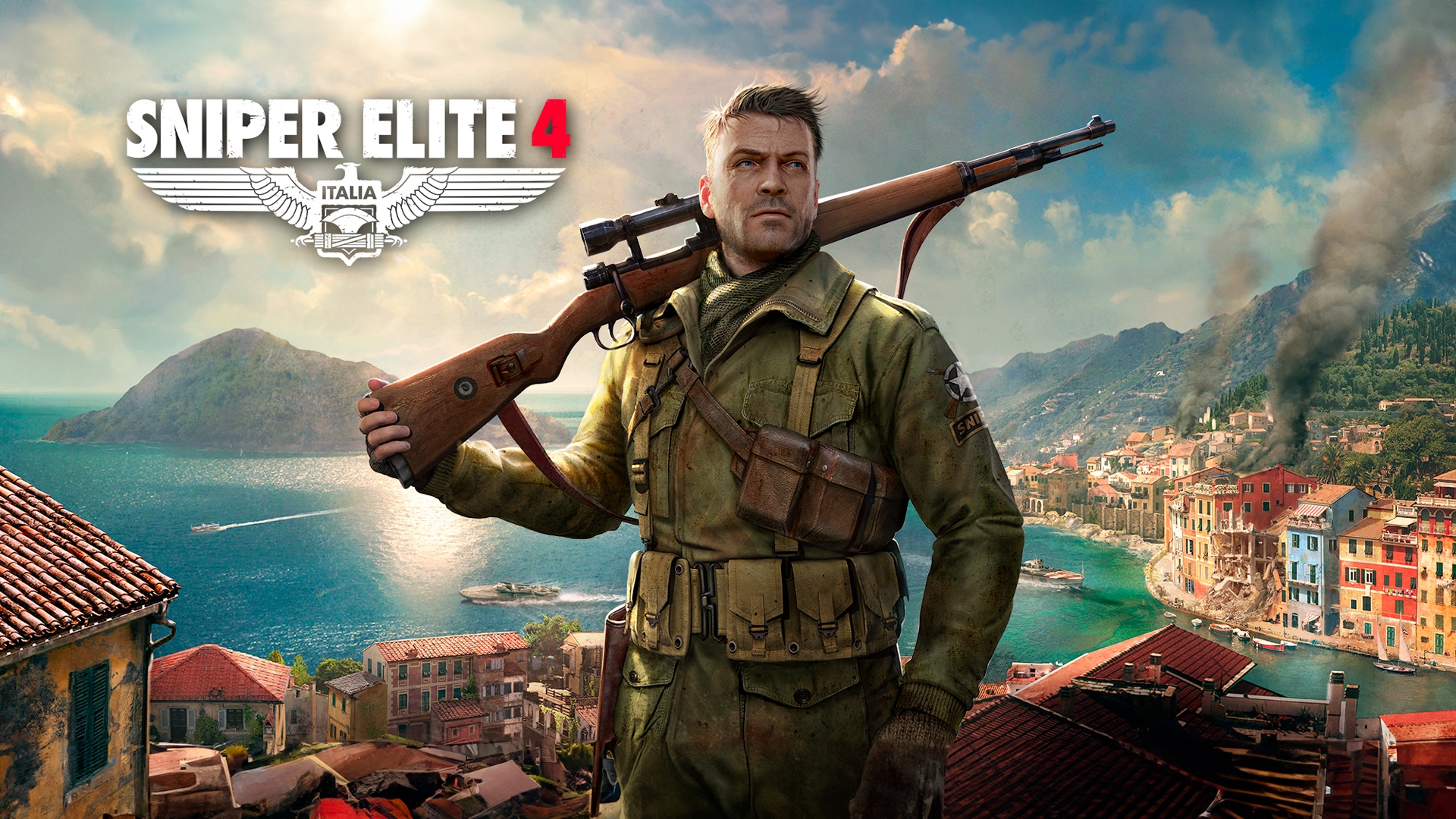 sniper elite 4 pc game steam cover - Danganronpa Merch